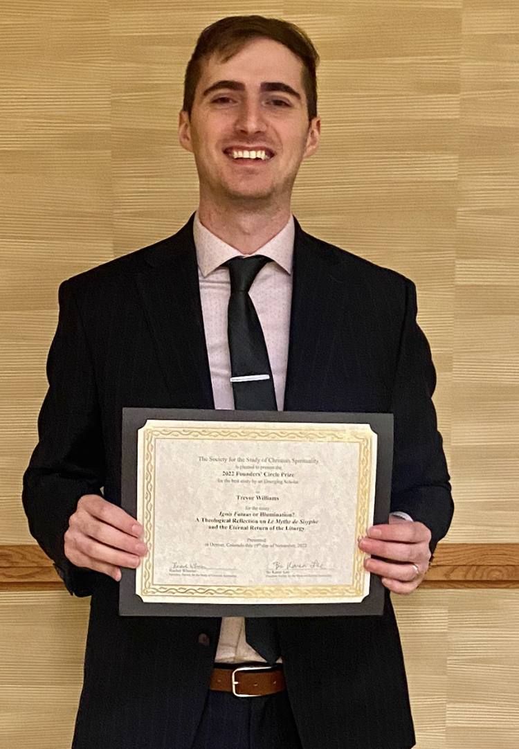 Trevor Williams, Theology PhD student