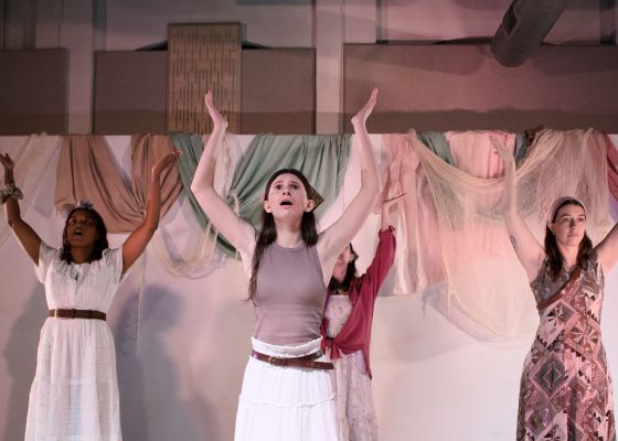 A performance of "The Suppliants" at the Philadelphia Fringe Festival