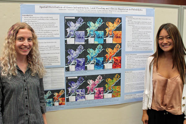 CLAS Students present their research.
