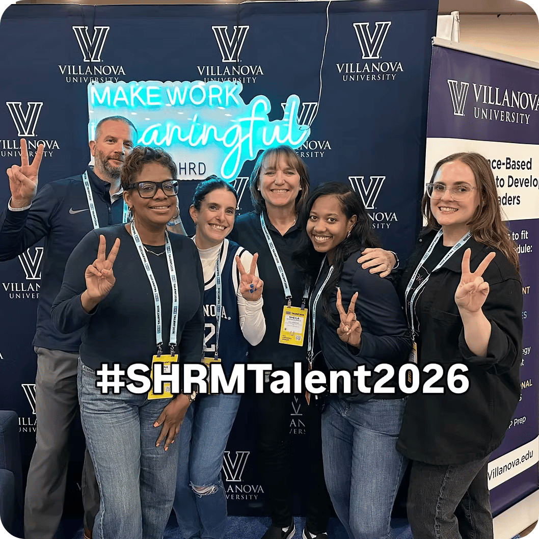 CPS and Villanova HRD staff at SHRM Talent 2026
