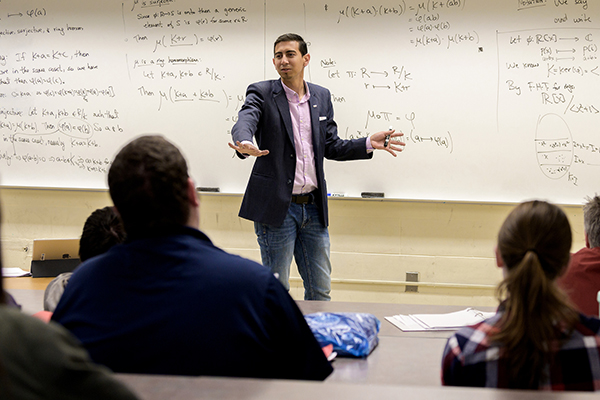 Assistant Professor Alexander Diaz-Lopez, PhD, Department of Mathematics and Statistics