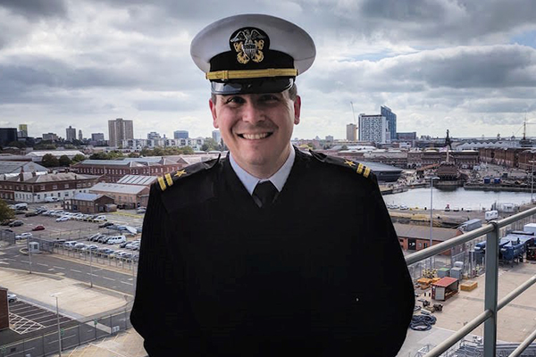 Lt. Nathan Fortner '09 MA