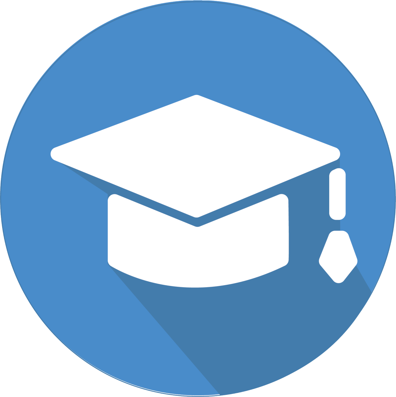 attainable icon with graduation cap