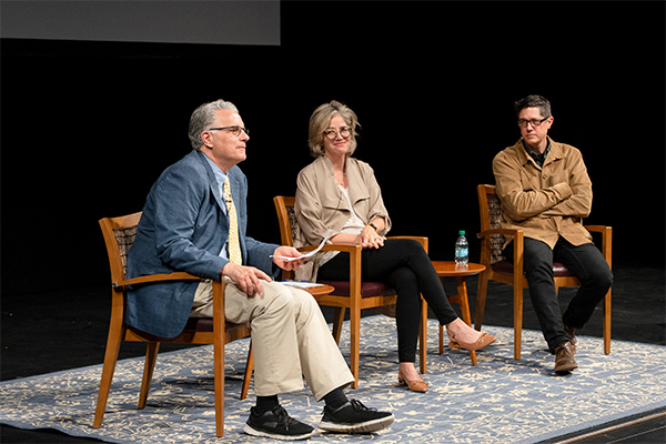 A photo of guests at a Fall 2025 event.