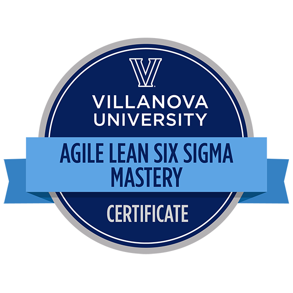 example of an agile lean six sigma mastery digital badge