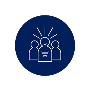 graphic is of a group of people together