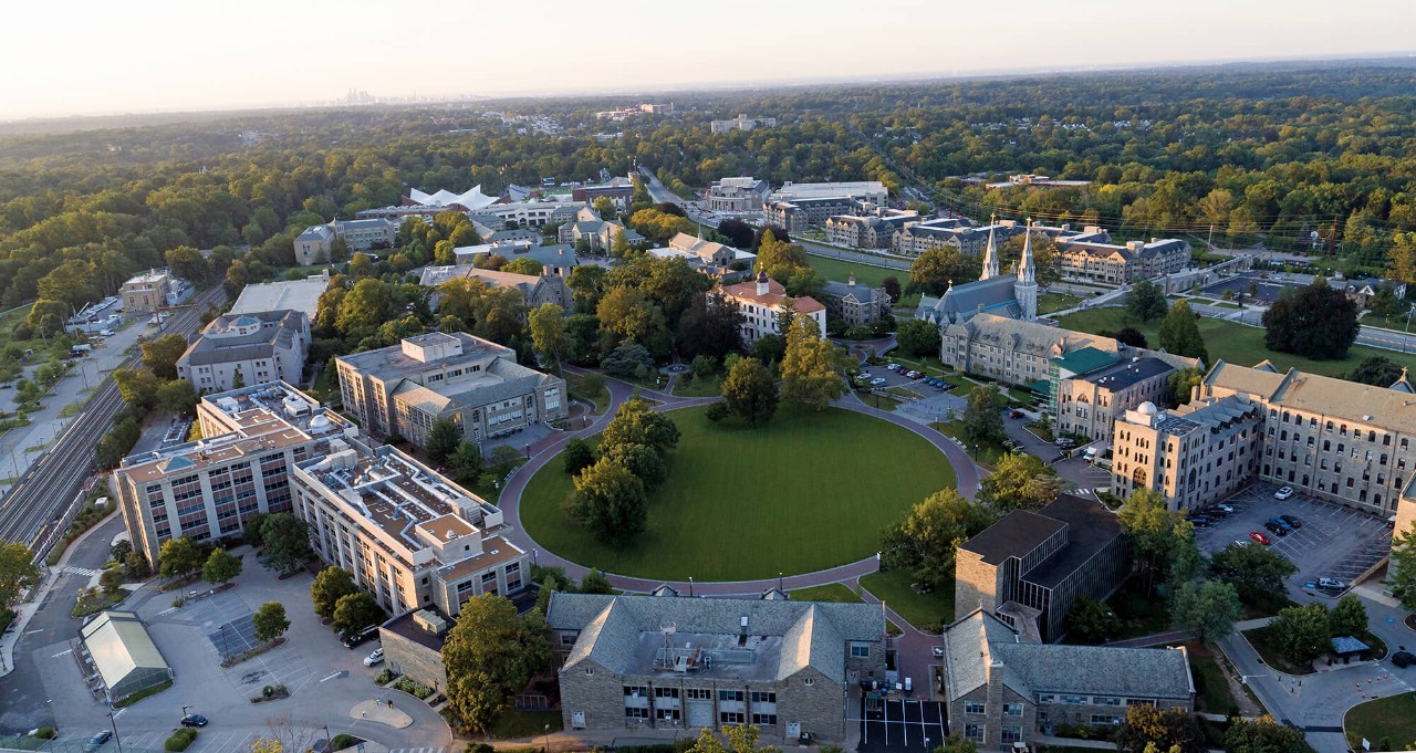 campus aerial