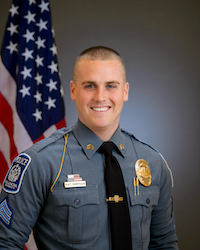 James Simpson, Police Sergeant in the Public Safety Department.