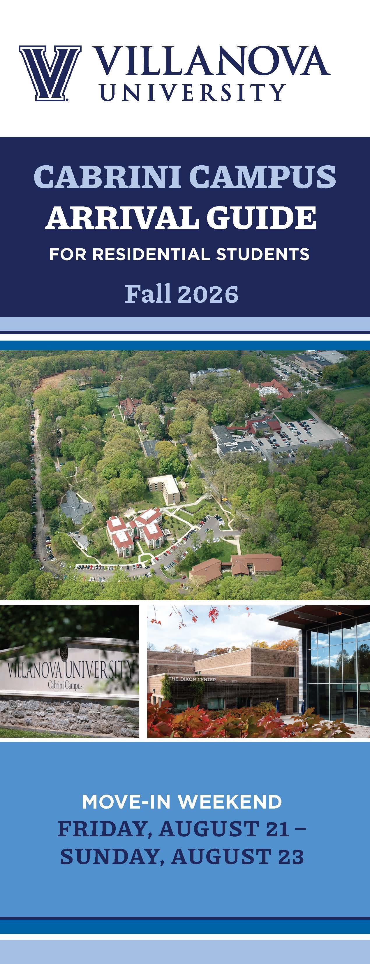 Cabrini Campus Arrival Guide