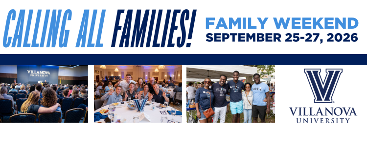 Family Weekend: September 25-27, 2026