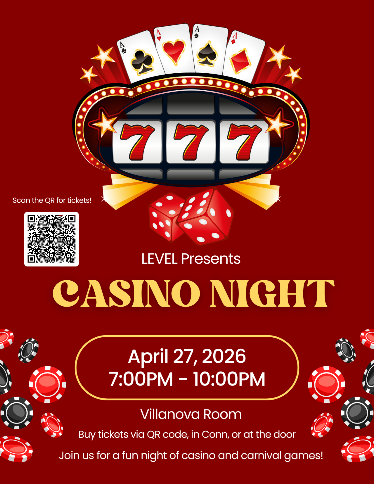 LEVEL Presents Casino Night