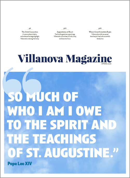 Cover of Villanova Magazine Spring 2026