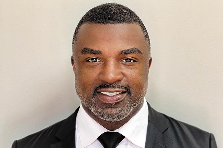 a headshot of Brian Westbrook