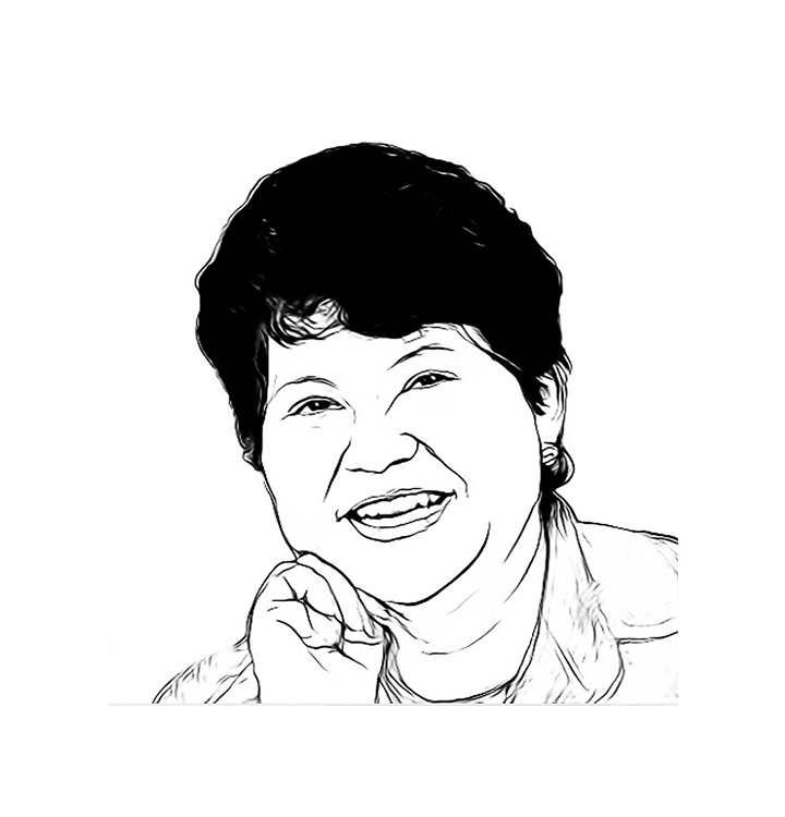 an illustrated headshot of Michelle Montez